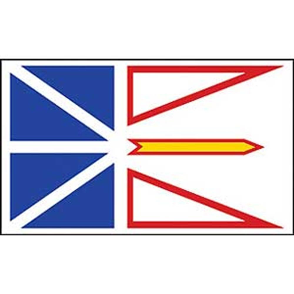 eagleemblems f8130 国旗 - 加拿大,纽芬兰(30.48 厘米 x 45.72 厘米)